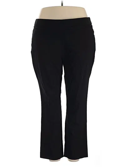Pre-owned Liz Claiborne Active Pants In Black