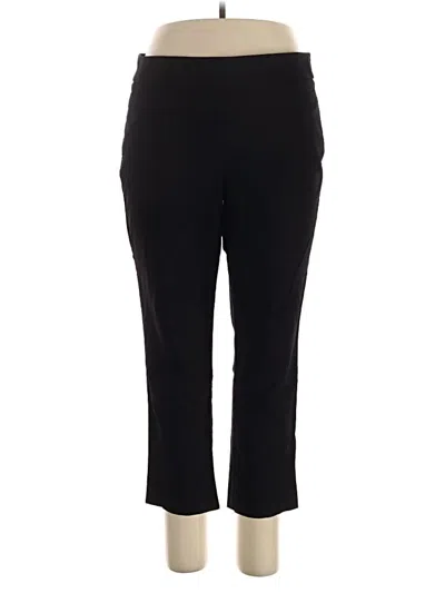 Pre-owned Liz Claiborne Active Pants In Black