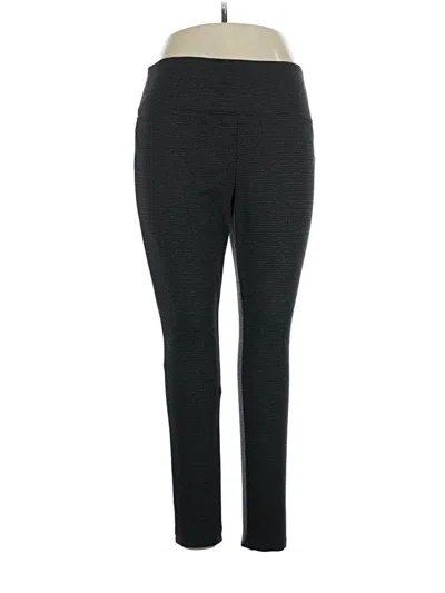 Pre-owned Liz Claiborne Active Pants In Black
