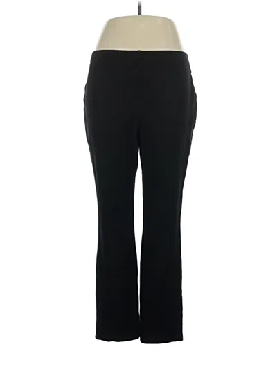 Pre-owned Liz Claiborne Active Pants In Black