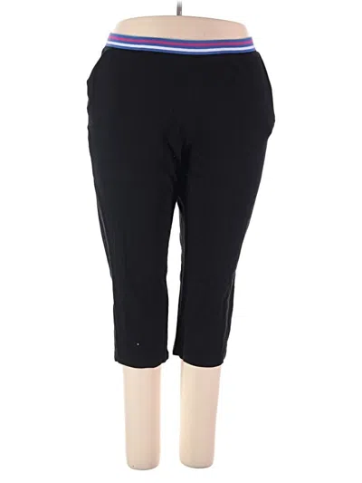 Pre-owned Liz Claiborne Active Pants In Black