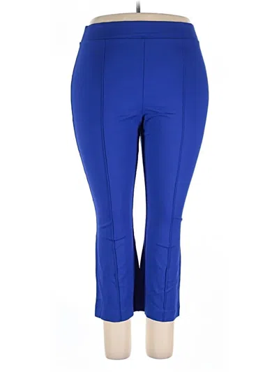 Pre-owned Liz Claiborne Active Pants In Blue