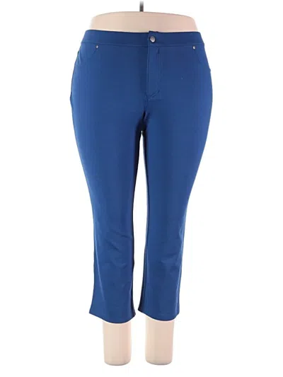 Pre-owned Liz Claiborne Active Pants In Blue
