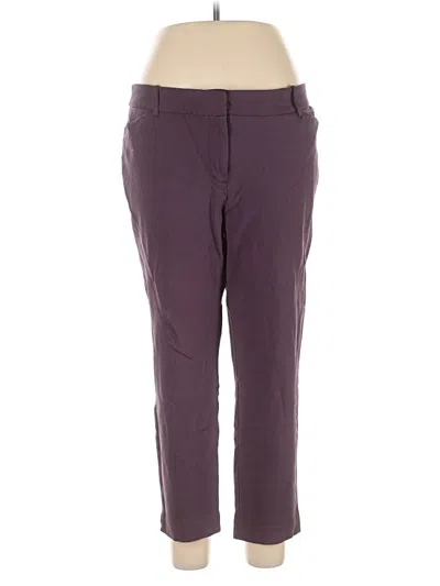 Pre-owned Liz Claiborne Active Pants In Purple