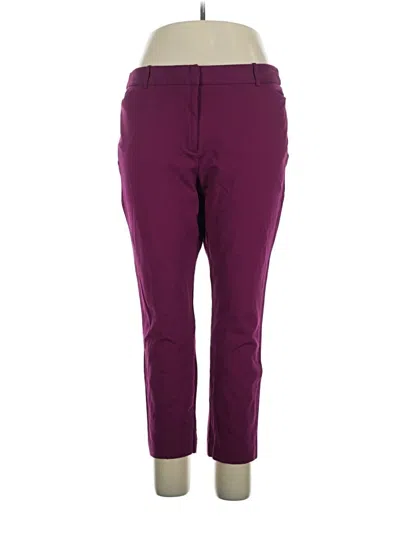 Pre-owned Liz Claiborne Active Pants In Purple