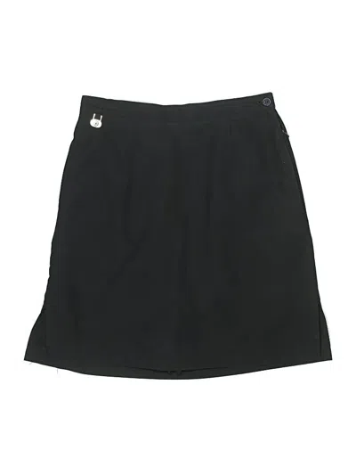 Pre-owned Liz Claiborne Active Skort In Black