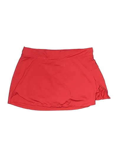 Pre-owned Liz Claiborne Active Skort In Red
