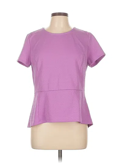 Pre-owned Liz Claiborne Active T-shirt In Purple