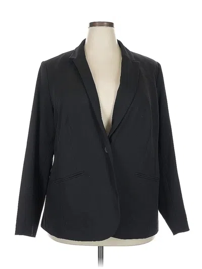 Pre-owned Liz Claiborne Blazer Jacket In Black