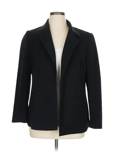 Pre-owned Liz Claiborne Blazer Jacket In Black
