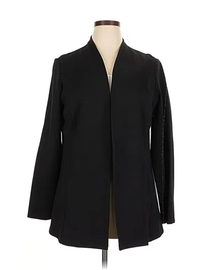 Pre-owned Liz Claiborne Blazer Jacket In Black