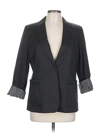 Pre-owned Liz Claiborne Blazer Jacket In Black