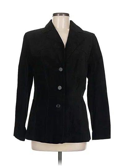 Pre-owned Liz Claiborne Blazer Jacket In Black