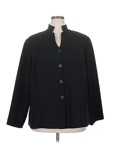 Pre-owned Liz Claiborne Blazer Jacket In Black