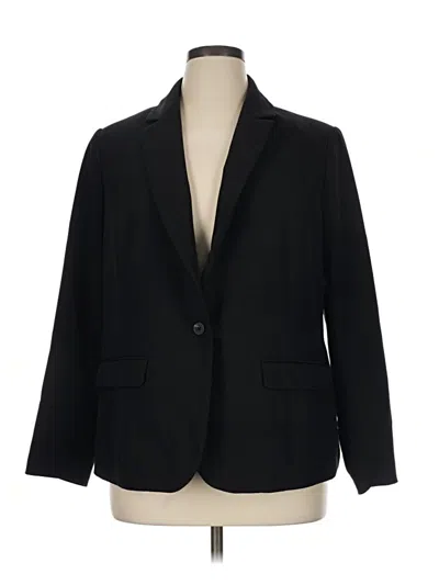 Pre-owned Liz Claiborne Blazer Jacket In Black