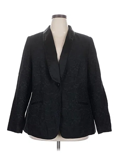 Pre-owned Liz Claiborne Blazer Jacket In Black