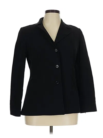 Pre-owned Liz Claiborne Blazer Jacket In Black