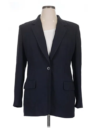 Pre-owned Liz Claiborne Blazer Jacket In Blue