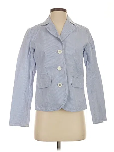 Pre-owned Liz Claiborne Blazer Jacket In Blue