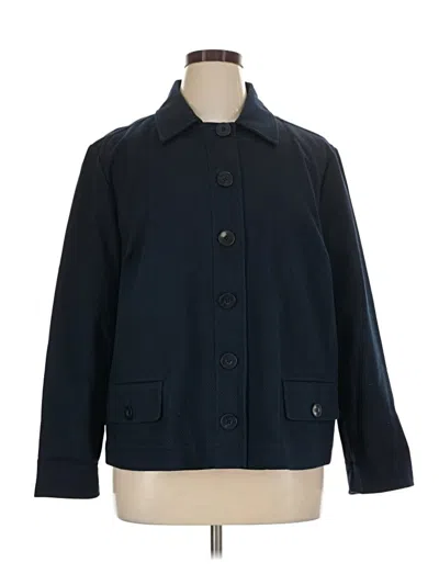 Pre-owned Liz Claiborne Blazer Jacket In Blue