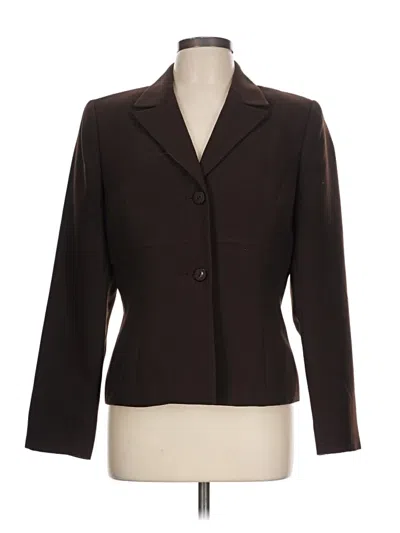 Pre-owned Liz Claiborne Blazer Jacket In Brown