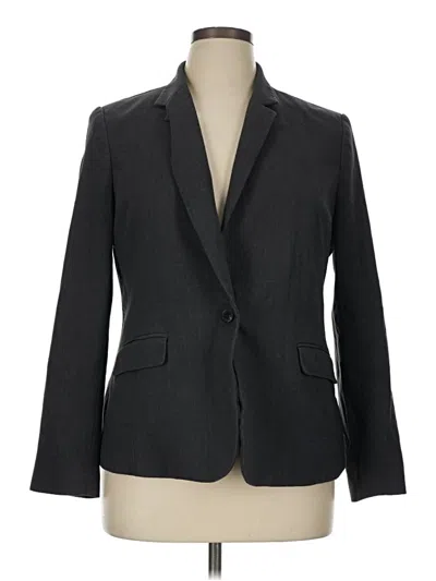 Pre-owned Liz Claiborne Blazer Jacket In Gray