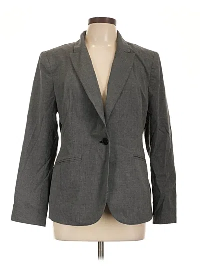 Pre-owned Liz Claiborne Blazer Jacket In Gray