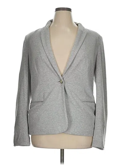Pre-owned Liz Claiborne Blazer Jacket In Gray