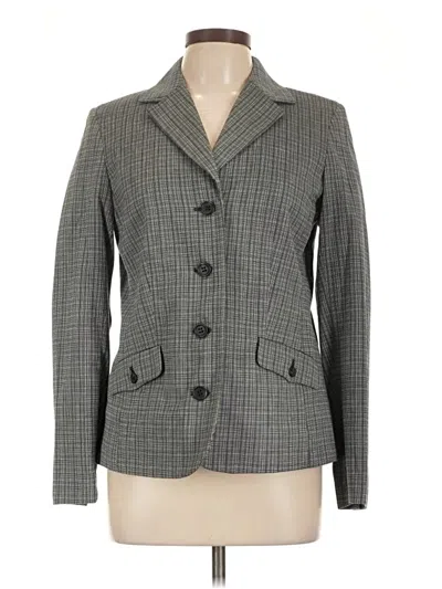Pre-owned Liz Claiborne Blazer Jacket In Gray