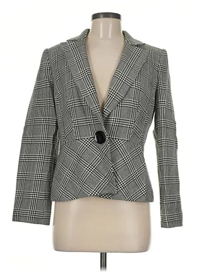 Pre-owned Liz Claiborne Blazer Jacket In Gray