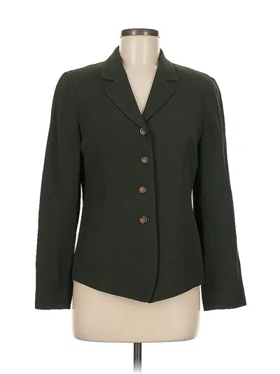 Pre-owned Liz Claiborne Blazer Jacket In Green