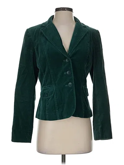 Pre-owned Liz Claiborne Blazer Jacket In Green