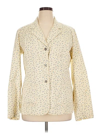 Pre-owned Liz Claiborne Blazer Jacket In Ivory