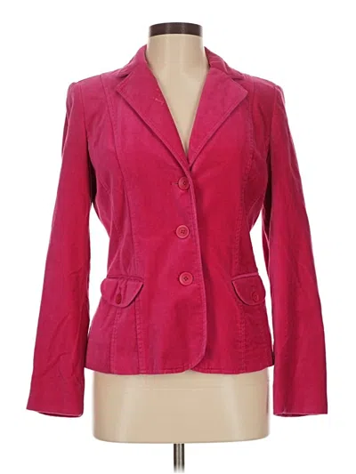 Pre-owned Liz Claiborne Blazer Jacket In Pink