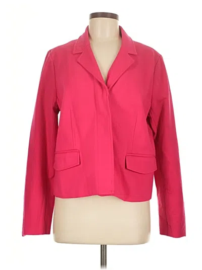 Pre-owned Liz Claiborne Blazer Jacket In Pink
