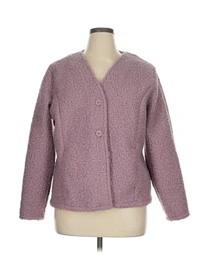 Pre-owned Liz Claiborne Blazer Jacket In Purple