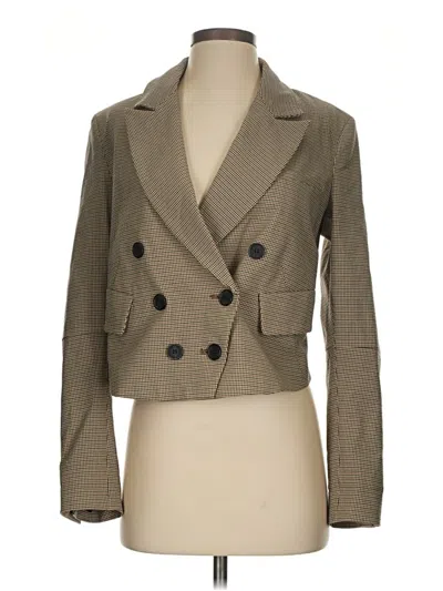 Pre-owned Liz Claiborne Blazer Jacket In Tan