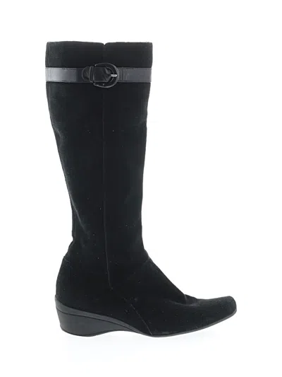 Pre-owned Liz Claiborne Boots In Black