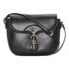 Liz Claiborne Briella Flap Crossbody Bag In Black