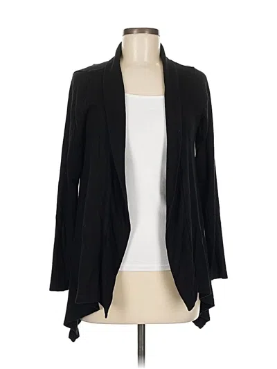 Pre-owned Liz Claiborne Cardigan Sweater In Black