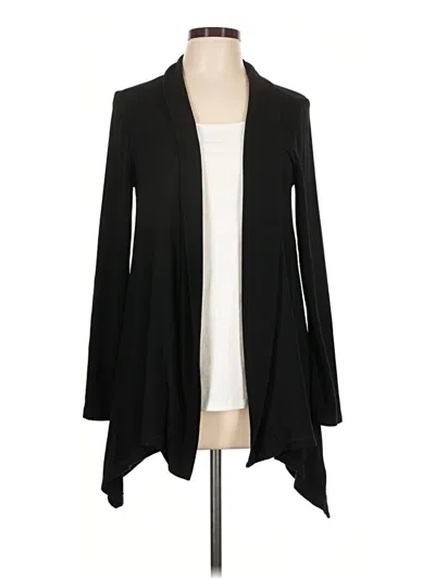 Pre-owned Liz Claiborne Cardigan Sweater In Black