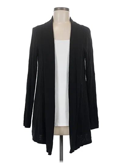 Pre-owned Liz Claiborne Cardigan Sweater In Black