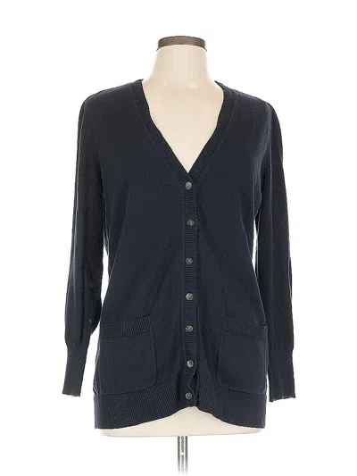 Pre-owned Liz Claiborne Cardigan Sweater In Blue
