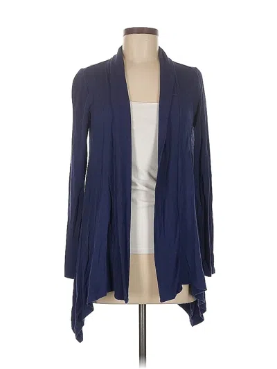 Pre-owned Liz Claiborne Cardigan Sweater In Blue