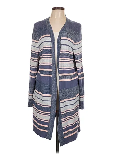 Pre-owned Liz Claiborne Cardigan Sweater In Blue