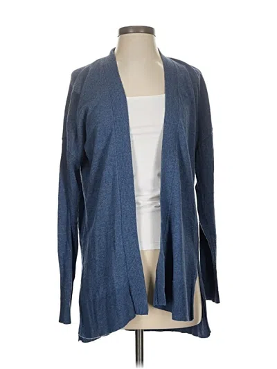Pre-owned Liz Claiborne Cardigan Sweater In Blue