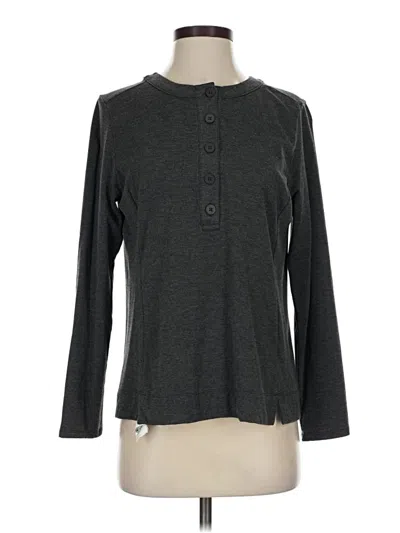 Pre-owned Liz Claiborne Cardigan Sweater In Gray
