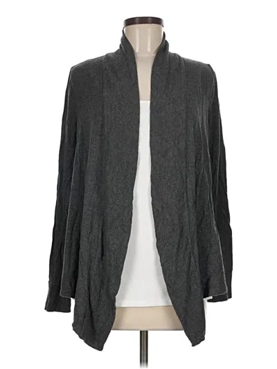 Pre-owned Liz Claiborne Cardigan Sweater In Gray
