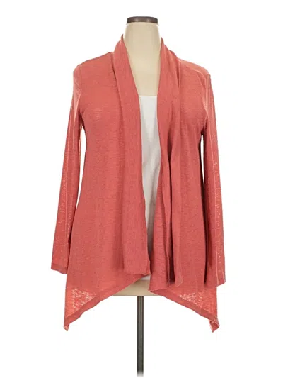 Pre-owned Liz Claiborne Cardigan Sweater In Orange