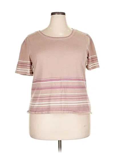 Pre-owned Liz Claiborne Cardigan Sweater In Pink